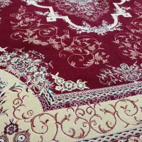 یک جفت فرش ۱۲متری زرشکی|فرش|لنجان, |دیوار