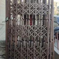 حفاظ درب اکاردونی آکاردیونی اکاردون نرده امنیتی|مصالح و تجهیزات ساختمان|قدس, شهرقدس|دیوار