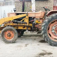 تراکتور همراه بیل و تریلی