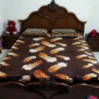 سرویس خواب دونفره چوب گردو