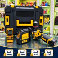 پک دریل شارژی/تراز و متر لیزری PM/باگارانتی اقساطی
