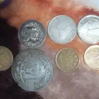 اسکناس و سکه قدیمی و ج خارجی و ایرانی طبق تصاویر
