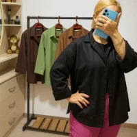 مانتو کتان کجراه