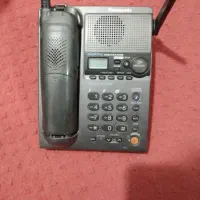 تلفن بی سیم پاناسونیک و ماشین حساب و کیف مفت مفت