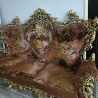 مبلمان تاج بلندسلطنتی راحتی شیک چوب راش زیرقیمت|مبلمان خانگی و میز عسلی|خرم‌آباد, |دیوار