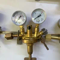 مانومتر تمام برنجی زینسر اکسیژن ،آرگون co2 ازت