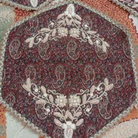 رومیزی و قاب ملیله کار دست|صنایع دستی و سایر لوازم تزئینی|خمینی‌شهر, |دیوار