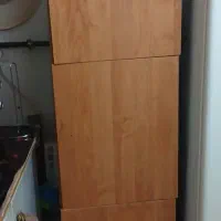 کابینت چوبی سه درتمیز