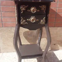 میز تلفن دوتا کشویی