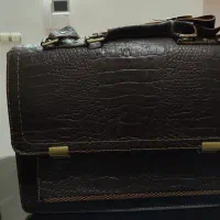 کیف دست دوز چرم اصل نو|کیف، کفش، کمربند|مشهد, حجاب (شهرک غرب)|دیوار