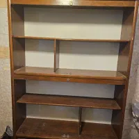 کمد یا کتابخانه چوبی ام دی اف|کتابخانه، شلف، قفسههای دیواری|ساوه, |دیوار