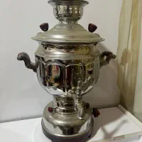 سماور گازی استیل کاملا نو و استفاده نشده