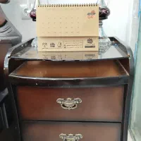 تخت دو نفره (چوب)|تخت و سرویس خواب|مشهد, میعاد (شهرک غرب)|دیوار