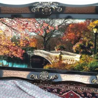 دو عدد تابلو فرش ماشینی|تابلو فرش|همدان, |دیوار