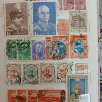 آلبوم تمبر شاهی خارجی و اسلامی