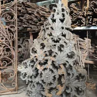 فرفورژه گلهای کادری درب اهن الات افق رشت