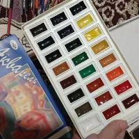 لوازم نقاشی، بوم، رنگ روغن