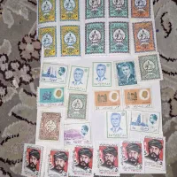 ۲۹ قطعه تمبر قدیمی ۴ عددباطله بقیه سالم
