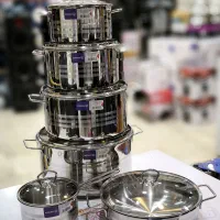 قابلمه استیل کورکماز ترکیه، کف چدن حک شده