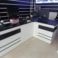 میز کار ومیز ال کامپیوتر وقفسه دیواری