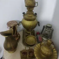 سماور  برنجی قدیمی  تکمیل