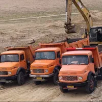 خاکبرداری واجرای گود بیل مکانیکی و لودر