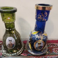۴تا تنگ گلدرشت ومینیاتوری شاعباسی ۵۰ساله۳پوست|کلکسیون اشیاء عتیقه|تهران, نیروی هوایی (پیروزی)|دیوار