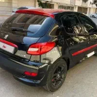 پژو ۲۰۷Mc 1401 مشکی قرمز در حد صفر|خودرو سواری و وانت|اصفهان, خواجه عمید|دیوار