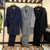 مانتو شلوار اداری سایز بزرگ زنانه پرنسس