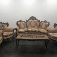 مبل استیل ومیز نهاری۱۰ نفره