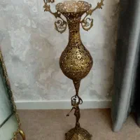 ساعت زمینی و گلدان برنز|ساعت دیواری و تزئینی|تبریز, |دیوار