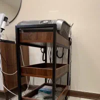 ترولی چوبی فلزی