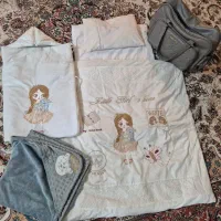 سرویس خواب کامل بسیار نو زیبا باکیف وپتوکلاهی