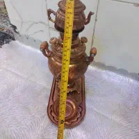 سماور و قوری مسی|سماور، چایساز، قهوهساز|زاهدان, |دیوار