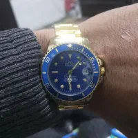 ساعت اصلی برند هات میل کاملا نو تمیز طرحه رولکس