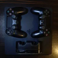کنسول Ps4 slim 1T دو دسته+ بازی+شارژر+پلاس اکسترا