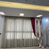 میز ناهار خوری و پرده|میز و صندلی غذاخوری|بندرعباس, |دیوار