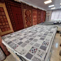 گلیم ۹ متری طرح چهارخونه ستاره نگارین۱ کد 0393|گلیم، جاجیم، گبه|مشهد, امیر|دیوار