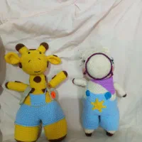 عروسک همه مدل داریم دستباف