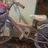 دوچرخه دخترانه سالم وتمیزه