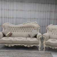 مبلمان کلاسیک ۷نفره|مبلمان خانگی و میز عسلی|کرج, استاندارد|دیوار