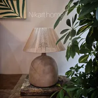 آباژور سفالی رومیزی|چراغ خواب و آباژور|تهران, شهر زیبا|دیوار