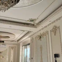 گچبری سنگ انتیک نقاشی رنگ امیزی پتینه کاری گچکار