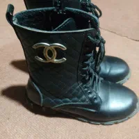 نیم پوتین دخترانه سایز39درحدنو