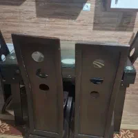 میز غذا خوری تمام چوب|میز و صندلی غذاخوری|قیدار, |دیوار