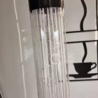 چراغ آویز شیشه‌ای کریستالی تمیز و شیک|لوستر و چراغ آویز|تبریز, |دیوار