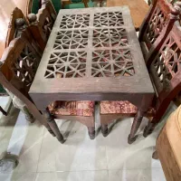 میز غذا خوری ۴ نفره تمام نراد