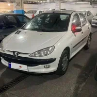 پژو 206 تیپ2 سفید مدل96