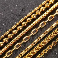 یک قطعه گردنبد طلای زنانه پیدا شده