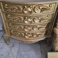 سرویس خواب و تخت خواب تمام چوب|تخت و سرویس خواب|تهران, قیام|دیوار